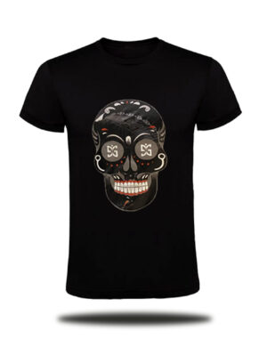 T-Shirt - Black- skull