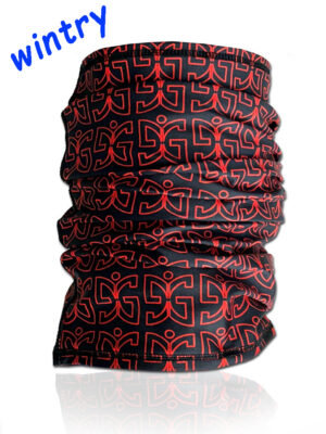 Neck Warmer - Red-wintry