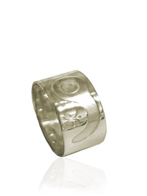 Anello a fascia "Pin"