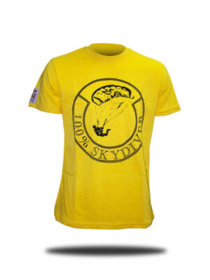 T-Shirt – yellow- 100 % CXC05